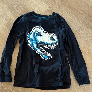 Carter’s Kid Long Sleeve Dino Tee, size 6